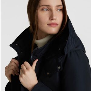 Woolrich Navy Down-Insulated Parka